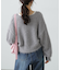 ラメフェザーカーディガン