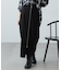 [MFM]フロントジップストレートスカート