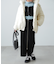 [MFM]フロントジップストレートスカート