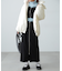 [MFM]フロントジップストレートスカート