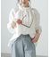 ［MFM］ストライプフリルシャツ