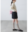 〈セットアップ対応〉ウォッシュドミニスカート