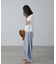 [低身長サイズ／Sシリーズ]サイドタックカーブデニムパンツ