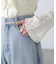 [低身長サイズ／Sシリーズ]サイドタックカーブデニムパンツ