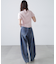 [低身長サイズ／Sシリーズ]サイドタックカーブデニムパンツ