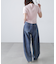 [低身長サイズ／Sシリーズ]サイドタックカーブデニムパンツ
