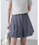 〈セットアップ対応〉ツータックキュロットパンツ