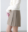 〈セットアップ対応〉ツータックキュロットパンツ