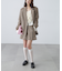 〈セットアップ対応〉ツータックキュロットパンツ