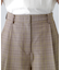 〈セットアップ対応〉ツータックキュロットパンツ