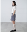 アンゴラ混ハーフスリーブニット