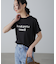 カラーフレンチロゴプリントTシャツ