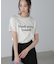 カラーフレンチロゴプリントTシャツ