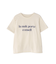 カラーフレンチロゴプリントTシャツ