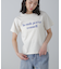 カラーフレンチロゴプリントTシャツ