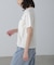 カラーフレンチロゴプリントTシャツ