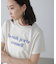 カラーフレンチロゴプリントTシャツ