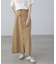 〈セットアップ対応〉アクセントボタンフレアスカート