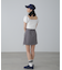 オフショルギャザーカットソー