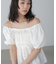 2wayオフショルブラウス