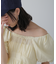 2wayオフショルブラウス