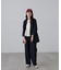 麻調合繊ダブルブレストジャケット