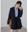 麻調合繊ダブルブレストジャケット
