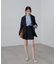 麻調合繊ダブルブレストジャケット