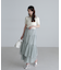 シアーランダムフリルスカート