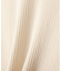 ラッフル襟ニット
