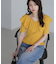 ラッフル襟ニット