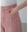 ワイドストレートカラーパンツ