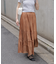 シャイニーティアードスカート