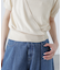 キャミレイヤードカシュクール半袖ニット