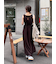 サイドカットノースリカットソーワンピース