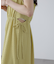 サイドカットノースリカットソーワンピース