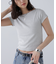 ワンポイント刺繍ボートネックカットソー