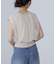 前後2wayチュールレイヤードノースリーブニット