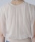 前後2wayチュールレイヤードノースリーブニット