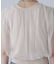 前後2wayチュールレイヤードノースリーブニット