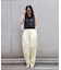 前後2wayクロッシェニットベスト