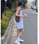 〈セットアップ対応〉ストライプショートパンツ