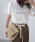 クラシックロゴプリントTシャツ