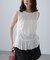 シアーフリルタンクトップ