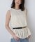 シアーフリルタンクトップ