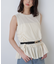 シアーフリルタンクトップ