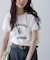 レトロスポーツプリントTシャツ