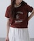 レトロスポーツプリントTシャツ