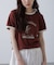 レトロスポーツプリントTシャツ