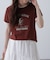 レトロスポーツプリントTシャツ